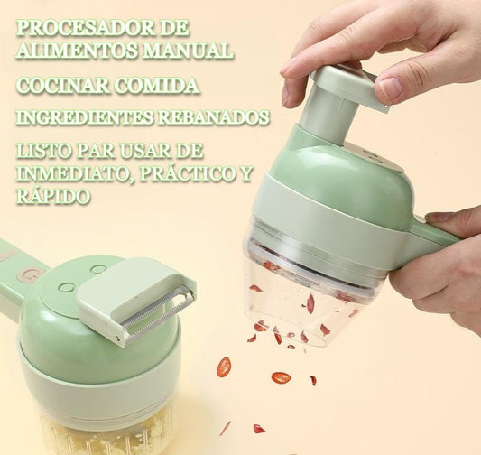 "Picadora de verduras eléctrica inalámbrica"